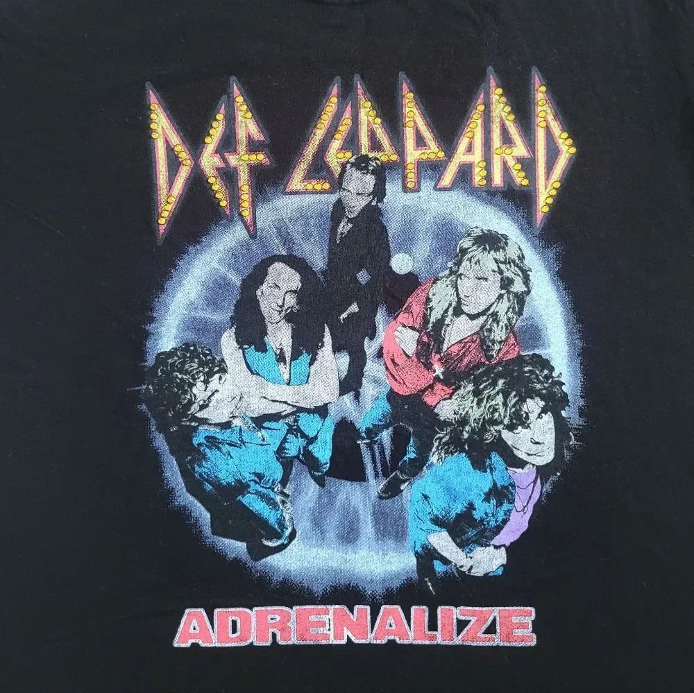 Goodie Two✌️ Sleeves Def🙉 Leppard🐆 "Adrenalize" Graphic Tee👕 - Picture 3 of 12